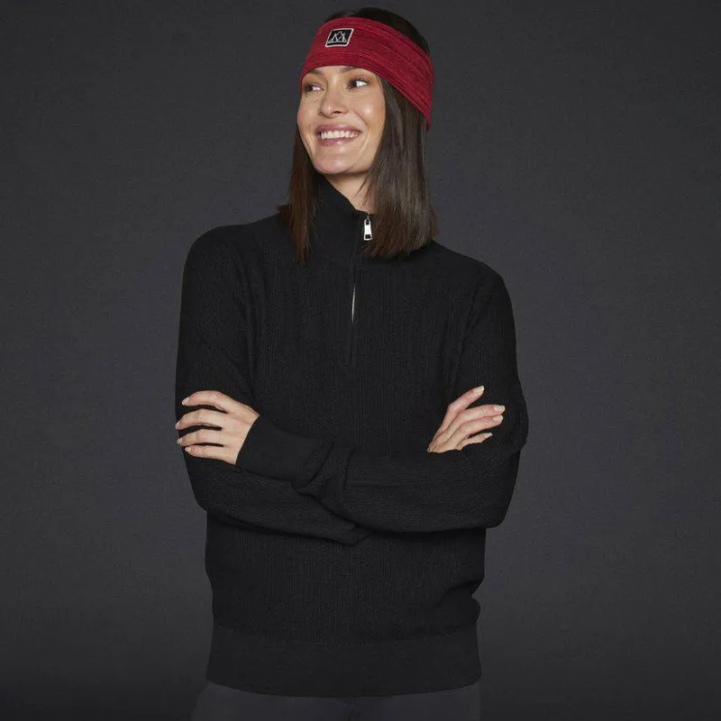 Mountain Horse Moss Cashmere Unisex Jumper - Black-2