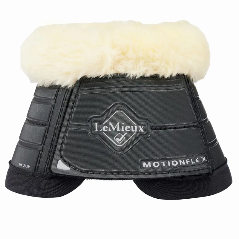 LeMieux Motionflex Overreach Boots with Fleece - Black-2