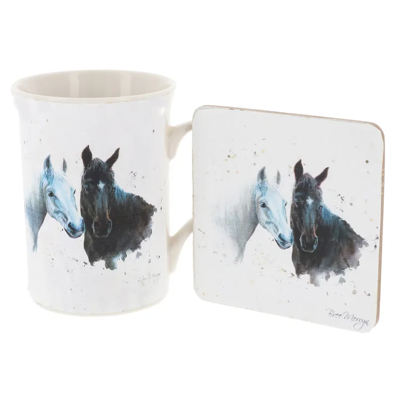 Bree Merryn Mug and Coaster Set - Pebbles and Paloma