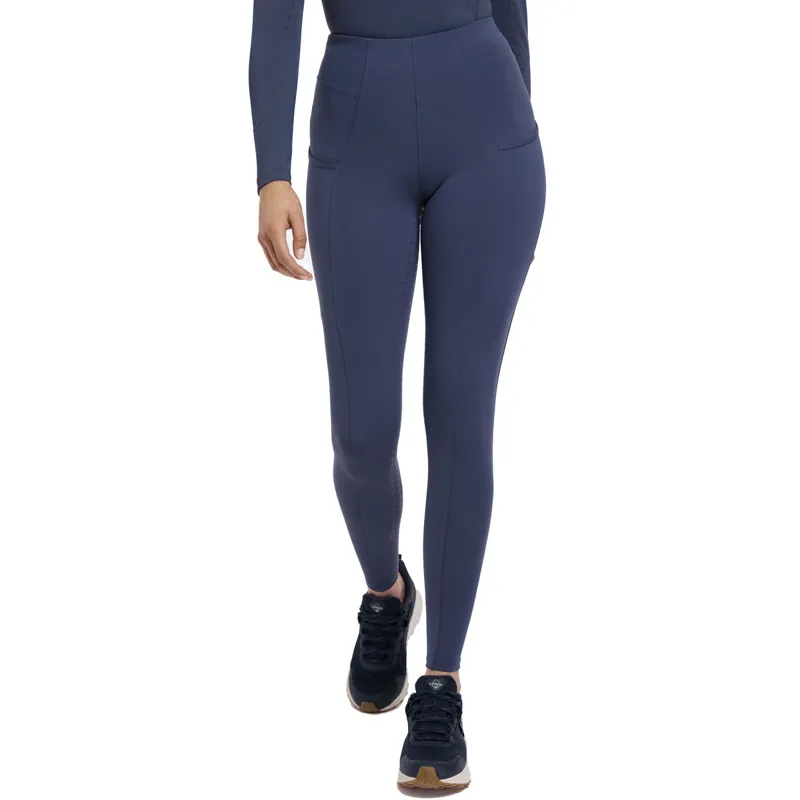 LeMieux Naomi Full Grip Pull On Riding Tights - Dusk