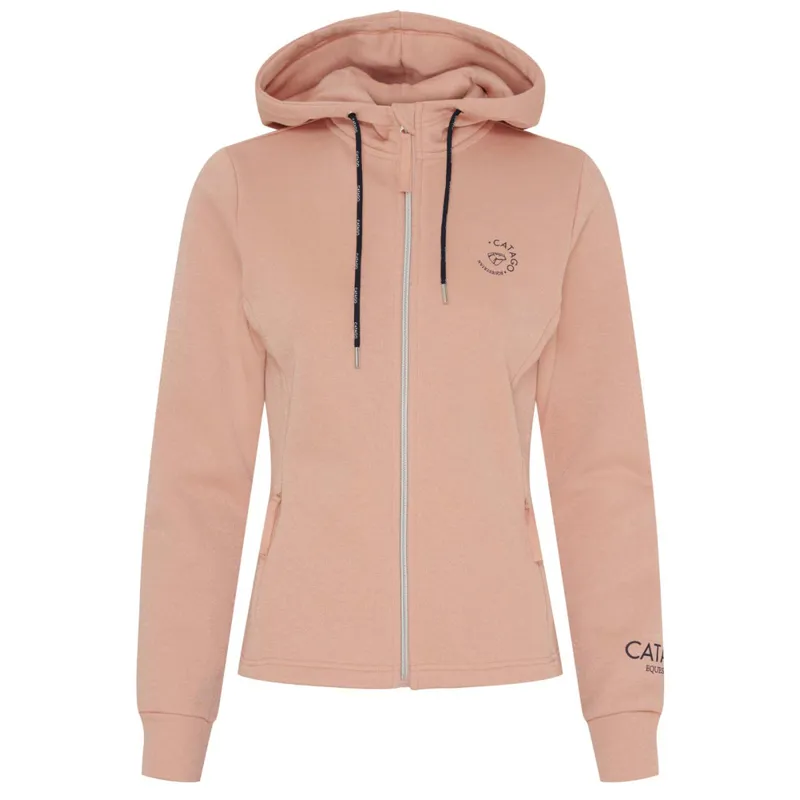 Catago Natalie Ladies Zip Hoodie - Burnished Lilac