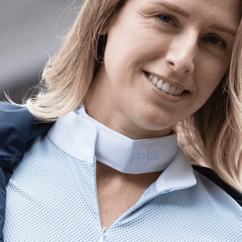 Equetech Pulse Neck Iceband - White-2