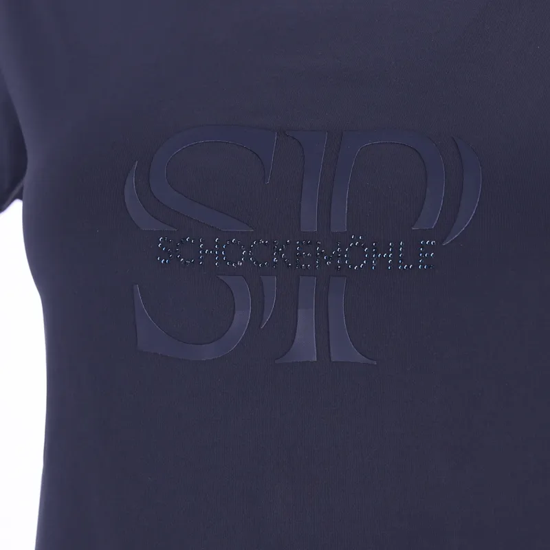 Schockemohle Nele Style Ladies T-Shirt - Dark Navy-2