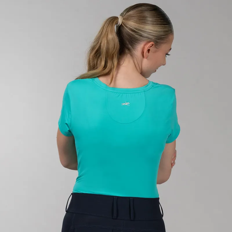 Schockemohle Nele Style Ladies T-Shirt - Sea Green-3