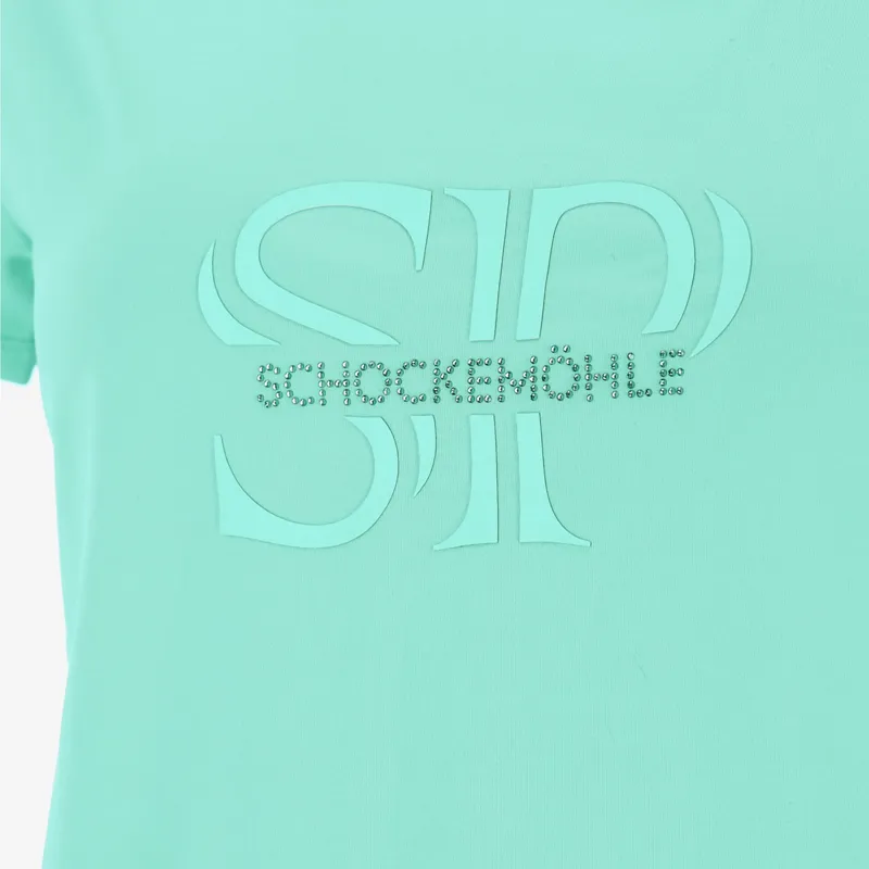 Schockemohle Nele Style Ladies T-Shirt - Sea Green-6