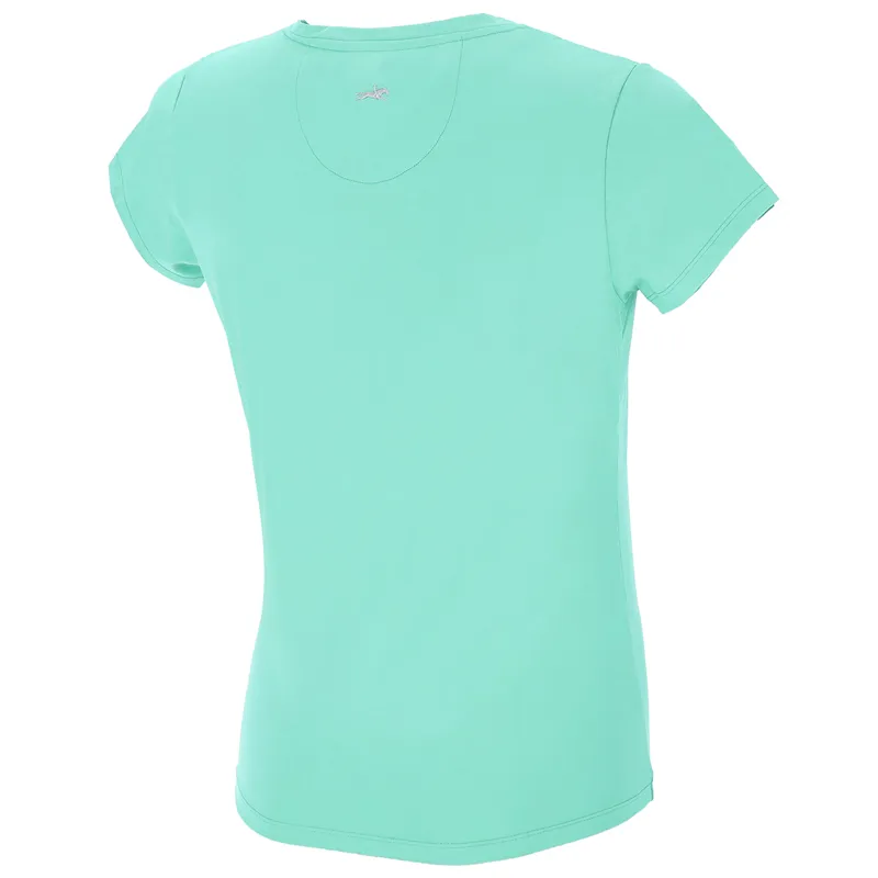Schockemohle Nele Style Ladies T-Shirt - Sea Green-5