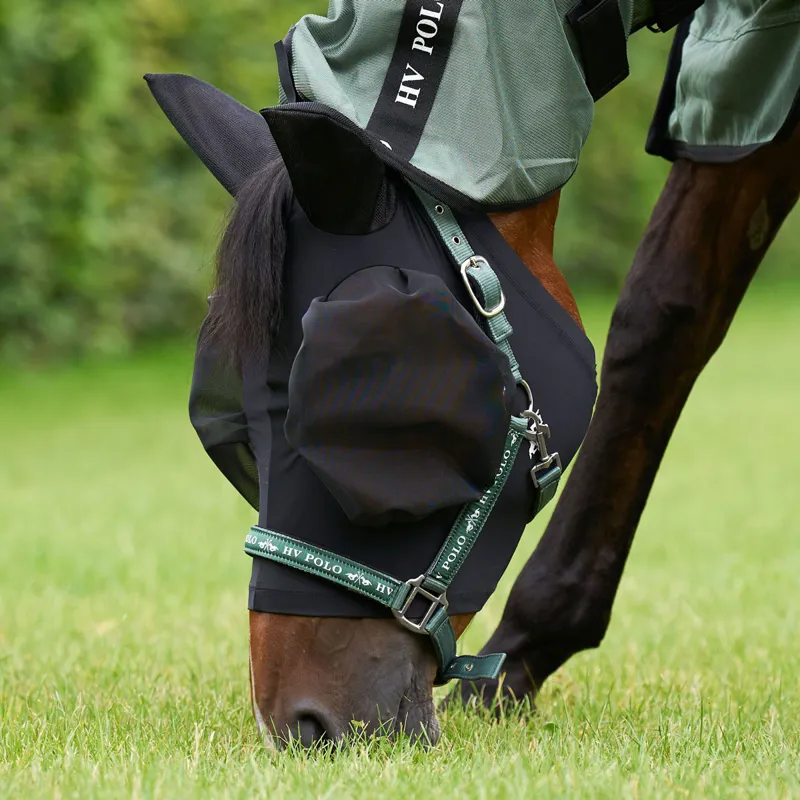 HV Polo Nena Fly Mask - Black-2