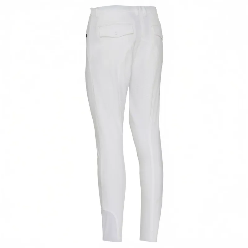 Catago Nero Full Grip Mens Competition Breeches - White-4