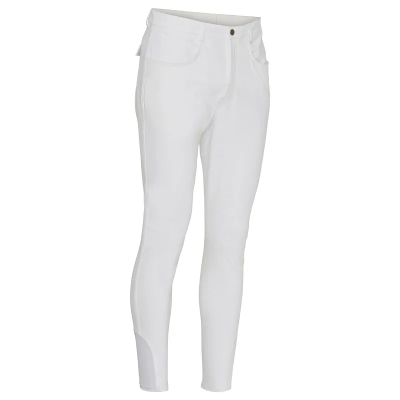Catago Nero Full Grip Mens Competition Breeches - White