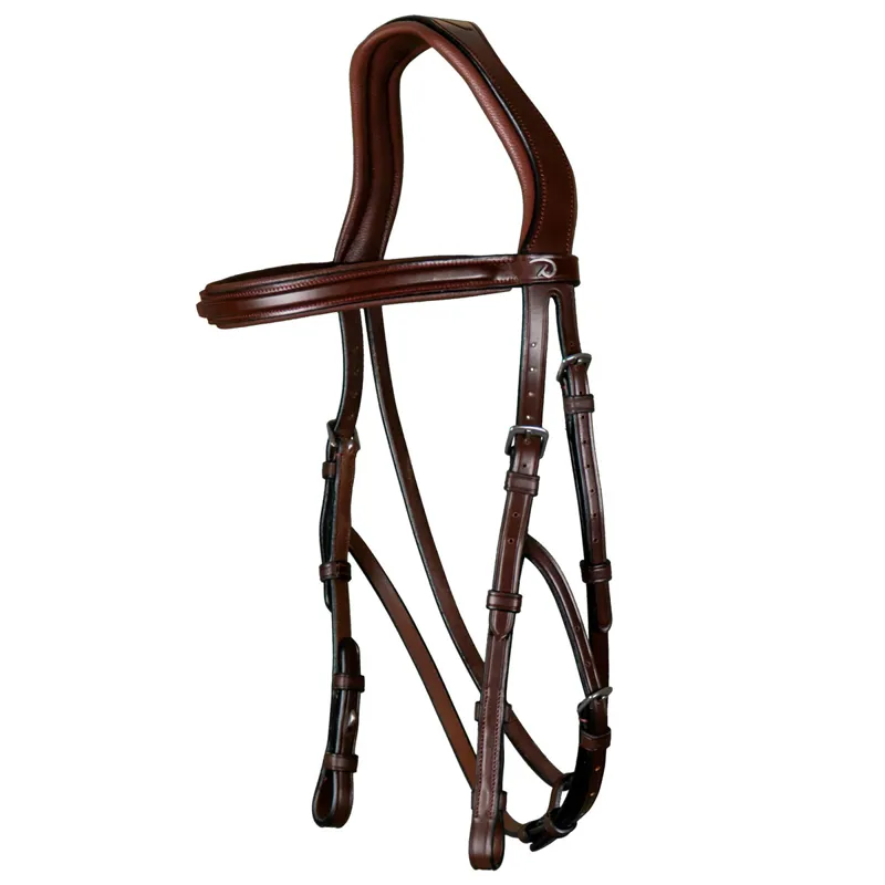 Dy'on New English Hackamore Bridle - Brown