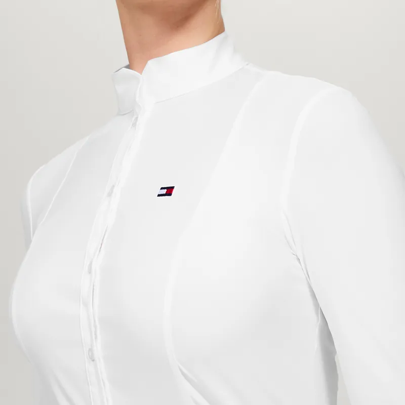 Tommy Hilfiger New Jersey Ladies Competition Shirt - Optic White-3