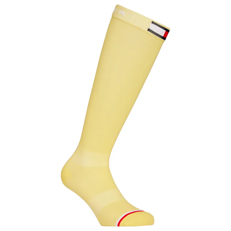 Tommy Hilfiger Newbury Unisex Tall Riding Socks - Citronella
