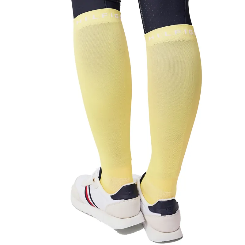 Tommy Hilfiger Newbury Unisex Tall Riding Socks - Citronella-2