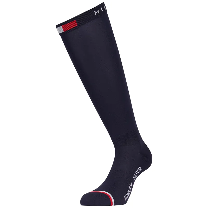 Tommy Hilfiger Newbury Unisex Tall Riding Socks - Desert Sky-3