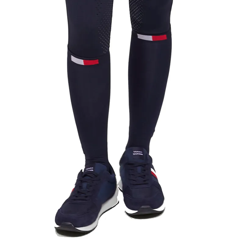 Tommy Hilfiger Newbury Unisex Tall Riding Socks - Desert Sky-1