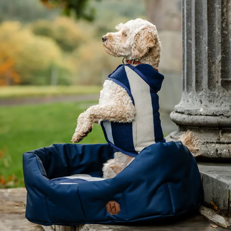 Horseware Newmarket Dog Bed - Witney Navy-7