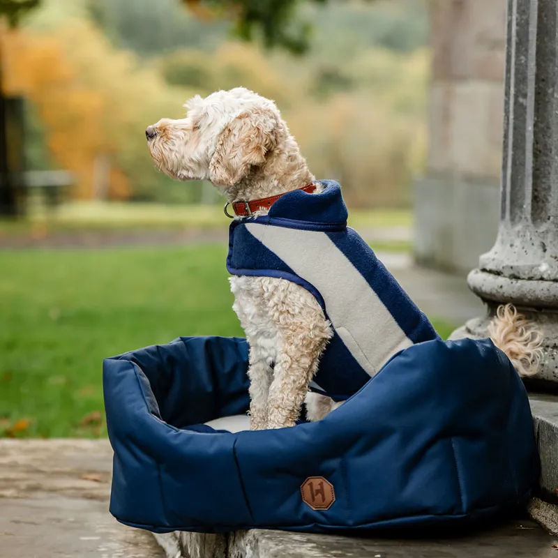 Horseware Newmarket Dog Bed - Witney Navy-6