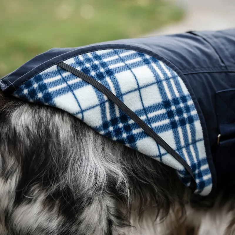 Horseware Newmarket Heritage Dog Coat - Navy/Witney Navy-13