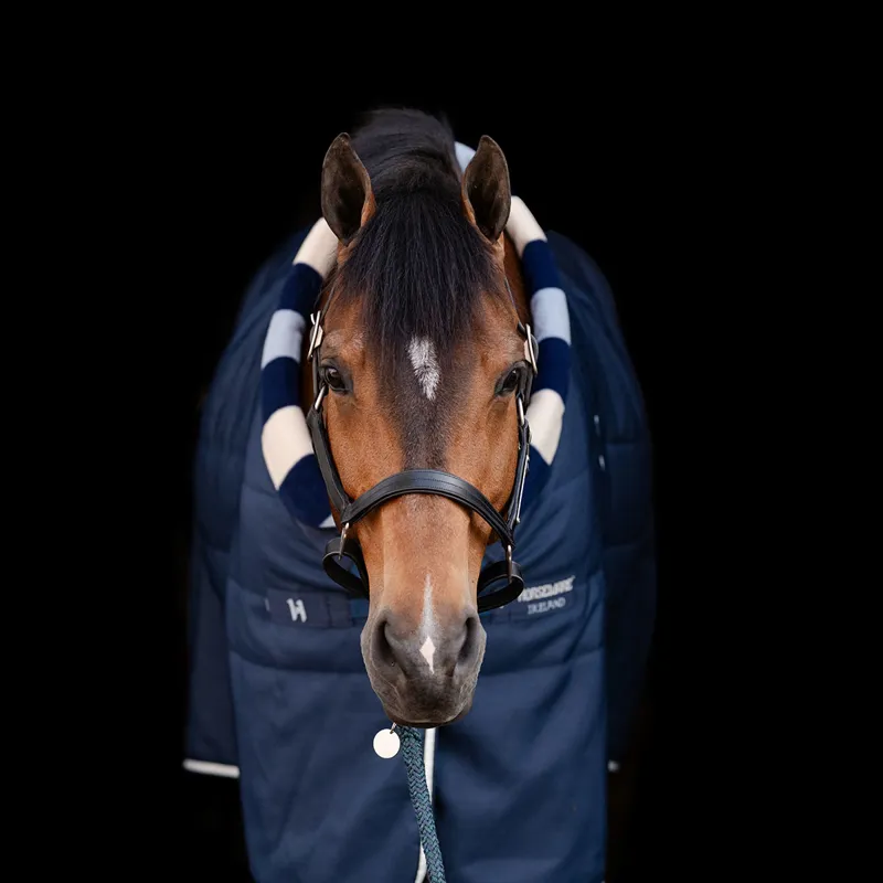 Horseware Newmarket Cosy 100g Stable Rug - Witney Navy-9