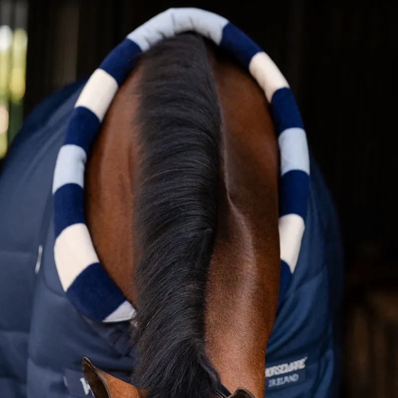 Horseware Newmarket Cosy 400g Stable Rug - Whitney Navy-8