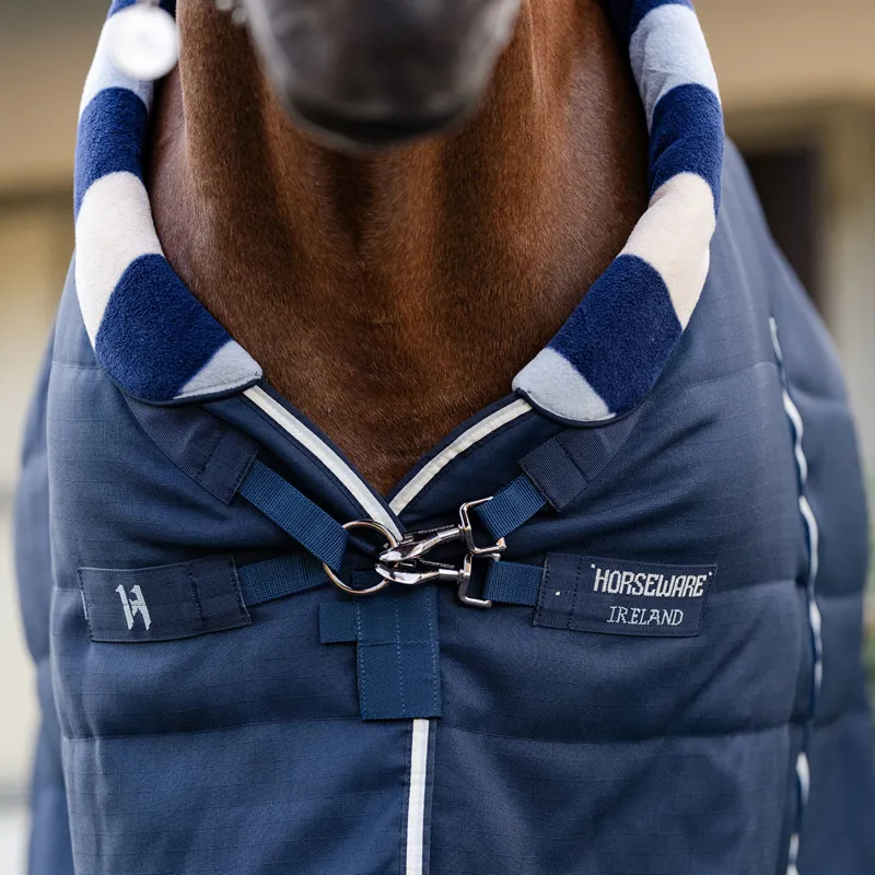 Horseware Newmarket Cosy 400g Stable Rug - Whitney Navy-2