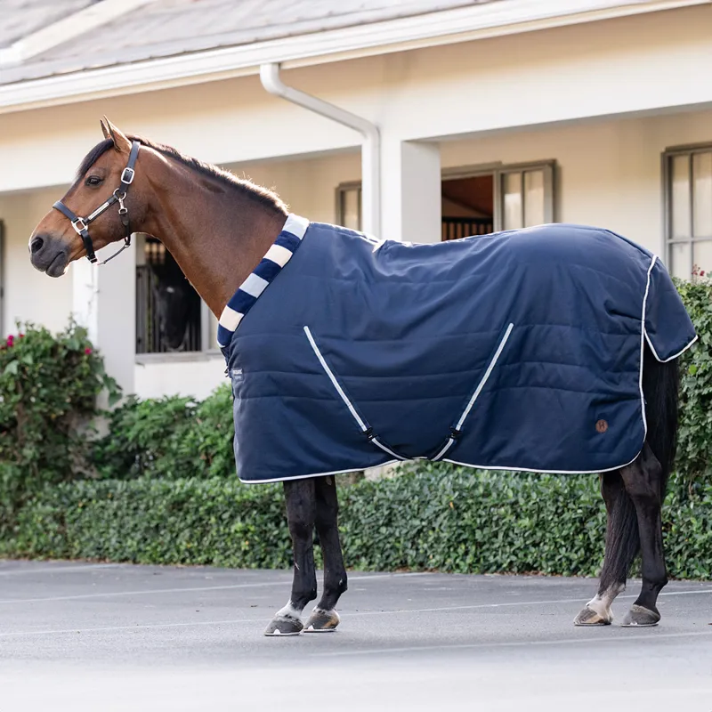 Horseware Newmarket Cosy 400g Stable Rug - Whitney Navy-1