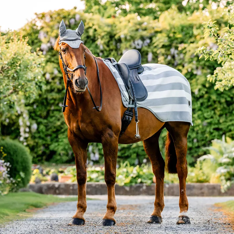 Horseware Newmarket Exercise Sheet - Whitney/Charcoal