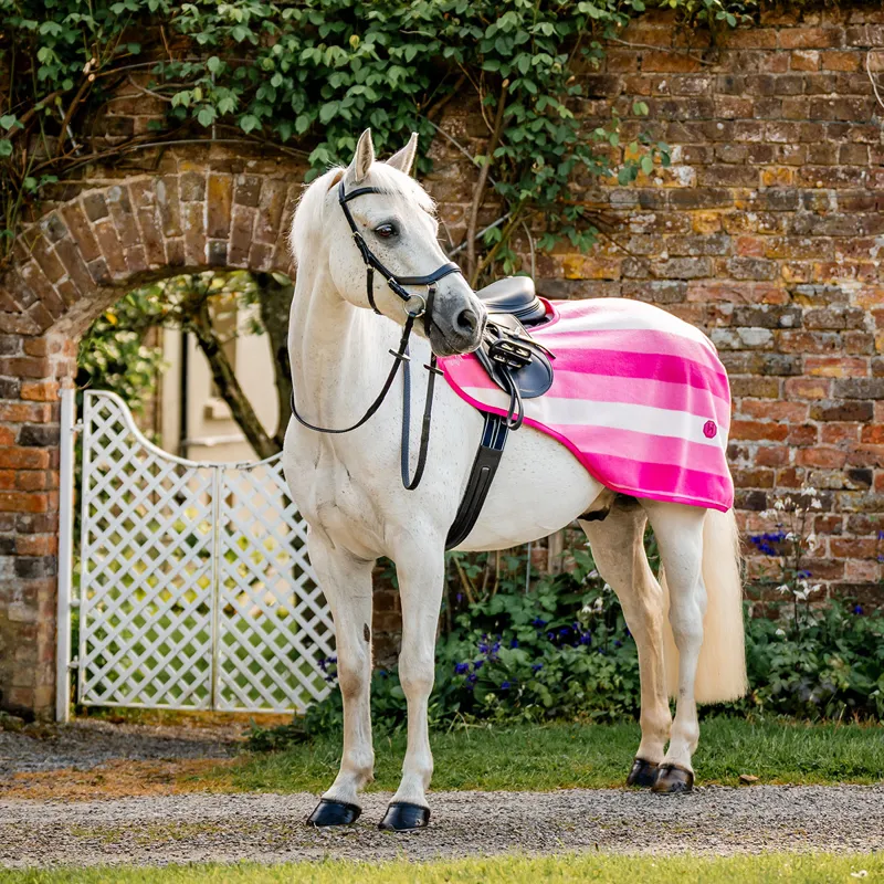 Horseware Newmarket Exercise Sheet - Whitney/Pink-9