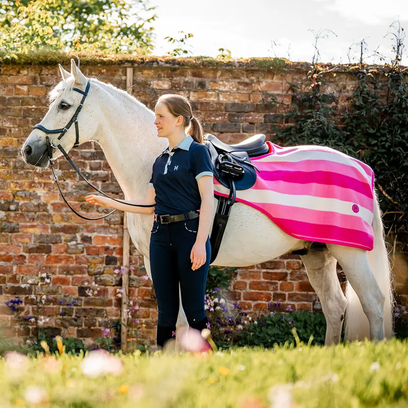 Horseware Newmarket Exercise Sheet - Whitney/Pink-8