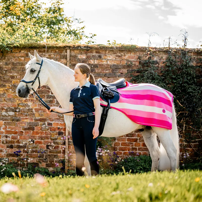 Horseware Newmarket Exercise Sheet - Whitney/Pink-7