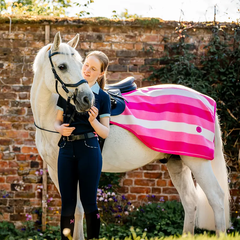 Horseware Newmarket Exercise Sheet - Whitney/Pink-6