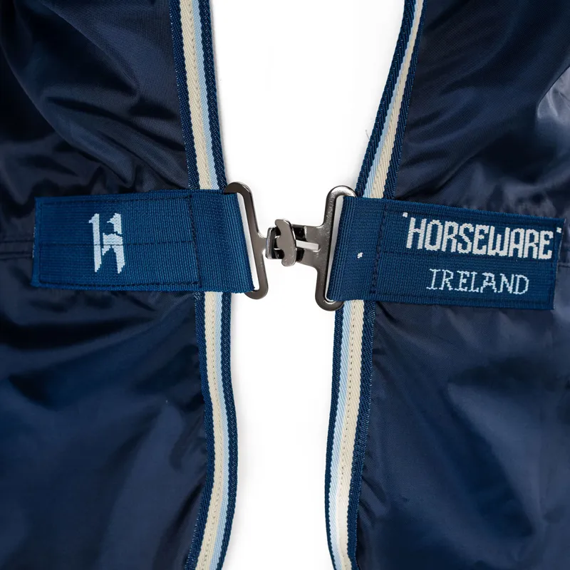 Horseware Newmarket Rain Sheet Riding Rug - Witney Navy-2