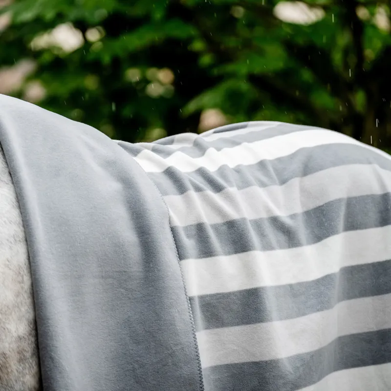 Horseware Newmarket Fleece Blanket Cooler - Witney Charcoal-3