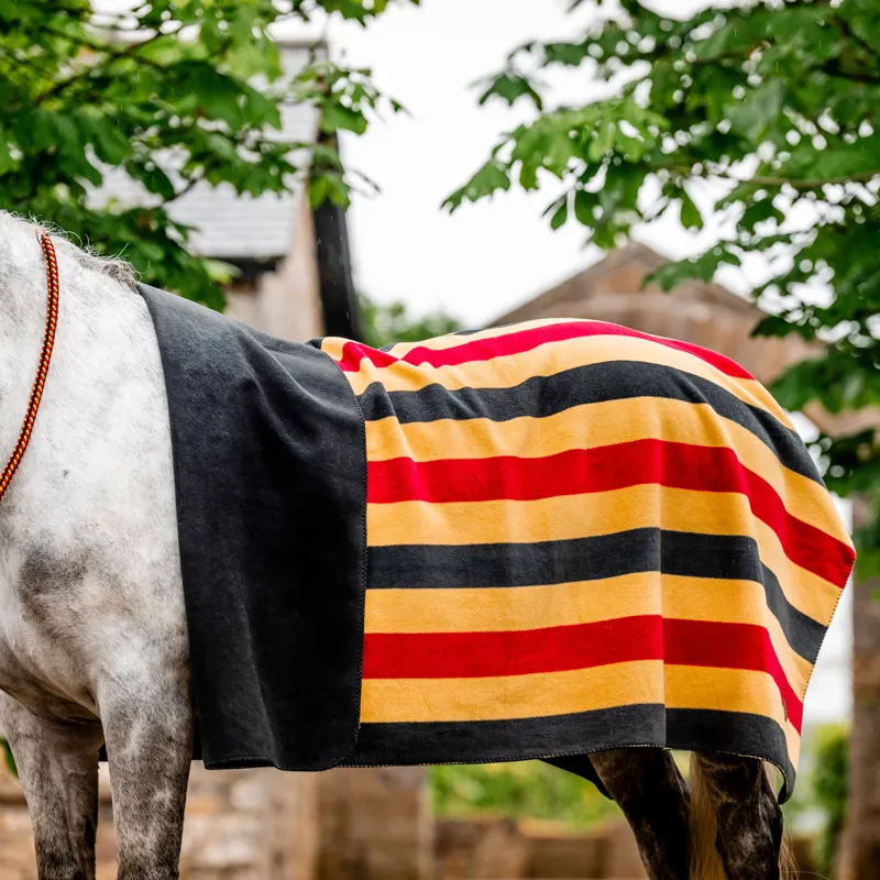 Horseware Newmarket Fleece Blanket Cooler - Witney Gold-1