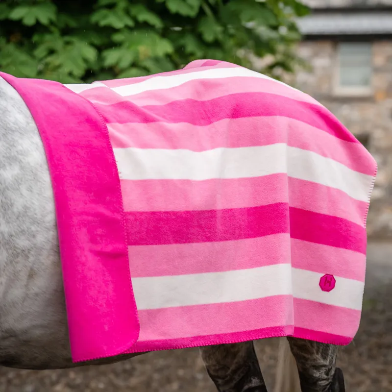 Horseware Newmarket Fleece Blanket Cooler - Witney Pink