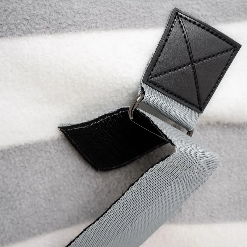 Horseware Newmarket Fleece Cooler Rug - Witney/Charcoal-7