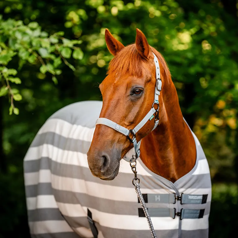 Horseware Newmarket Fleece Cooler Rug - Witney/Charcoal-2
