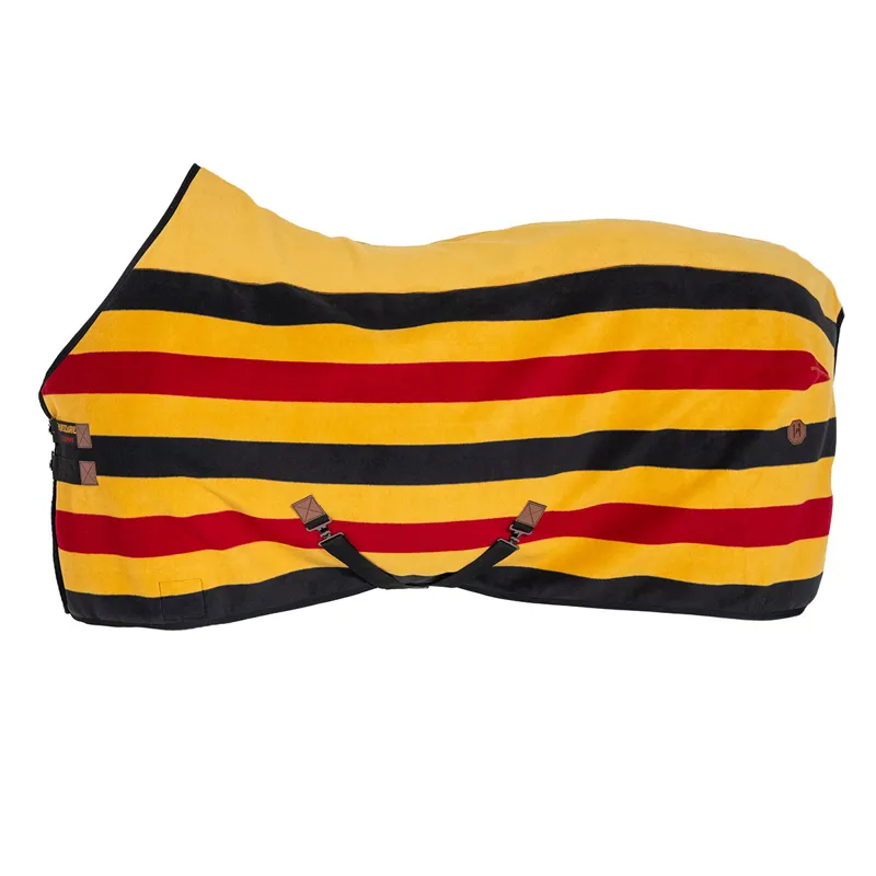 Horseware Newmarket Fleece Cooler Rug - Witney/Gold-5