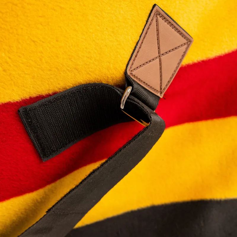 Horseware Newmarket Fleece Cooler Rug - Witney/Gold-3