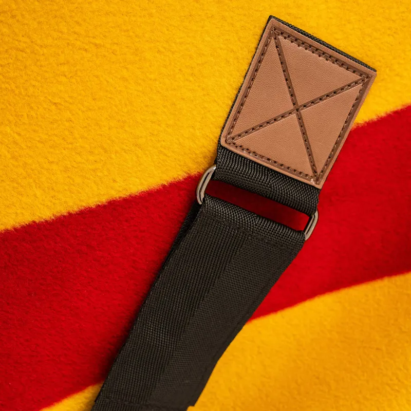 Horseware Newmarket Fleece Cooler Rug - Witney/Gold-2