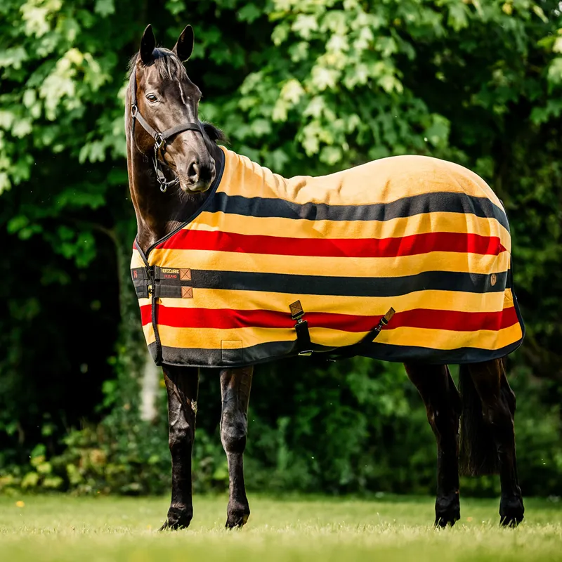 Horseware Newmarket Fleece Cooler Rug - Witney/Gold