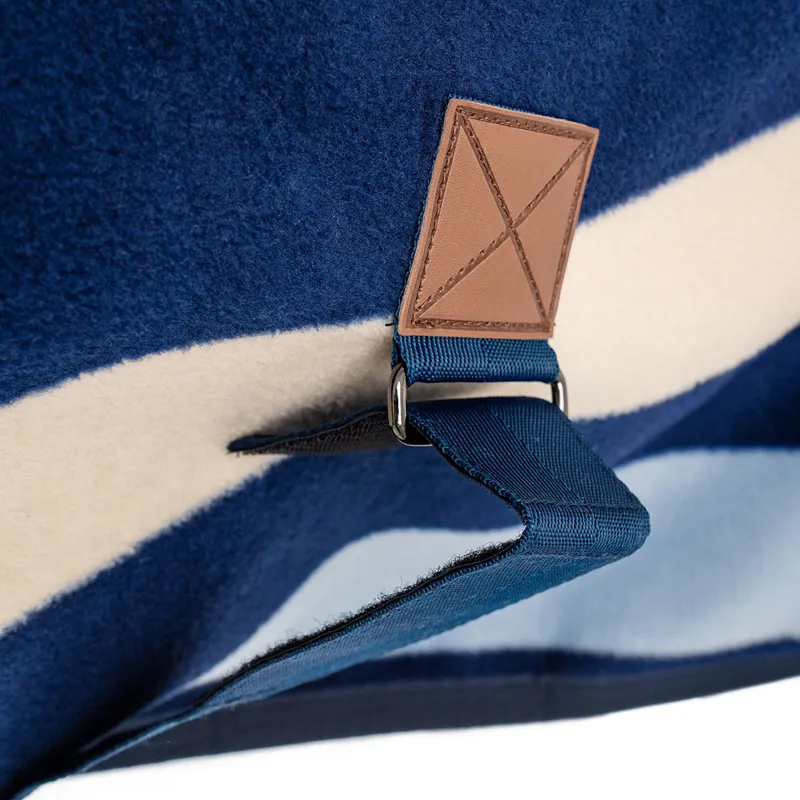 Horseware Newmarket Fleece Cooler Rug - Witney/Navy-7