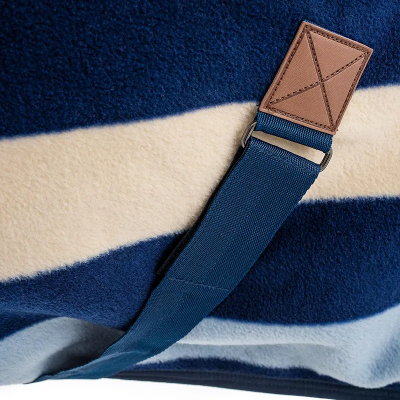 Horseware Newmarket Fleece Cooler Rug - Witney/Navy-6