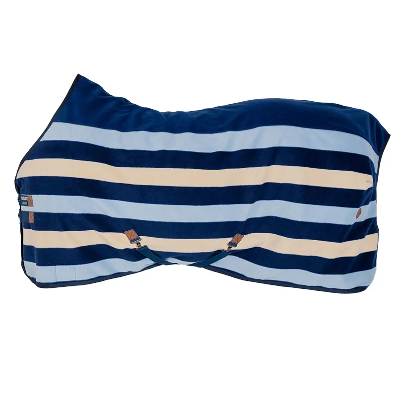 Horseware Newmarket Fleece Cooler Rug - Witney/Navy-3