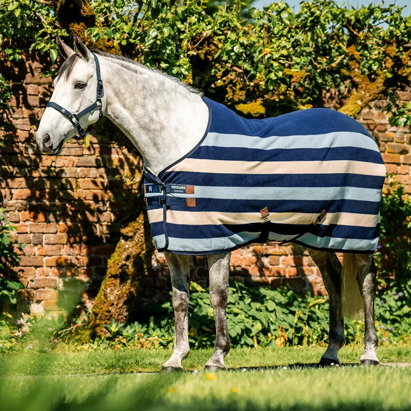 Horseware Newmarket Fleece Cooler Rug - Witney/Navy