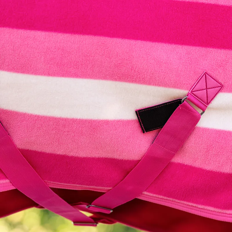 Horseware Newmarket Fleece Cooler Rug - Witney/Pink-1