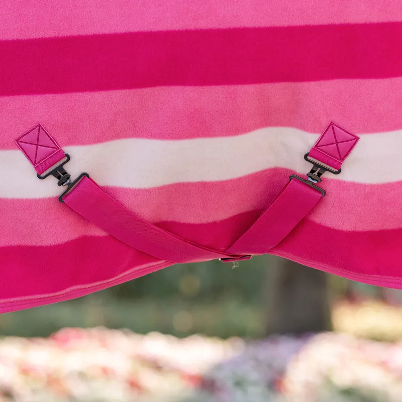 Horseware Newmarket Fleece Cooler Rug - Witney/Pink-3