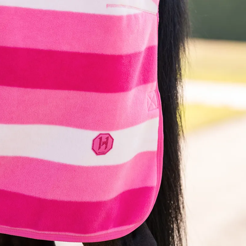Horseware Newmarket Fleece Cooler Rug - Witney/Pink-2