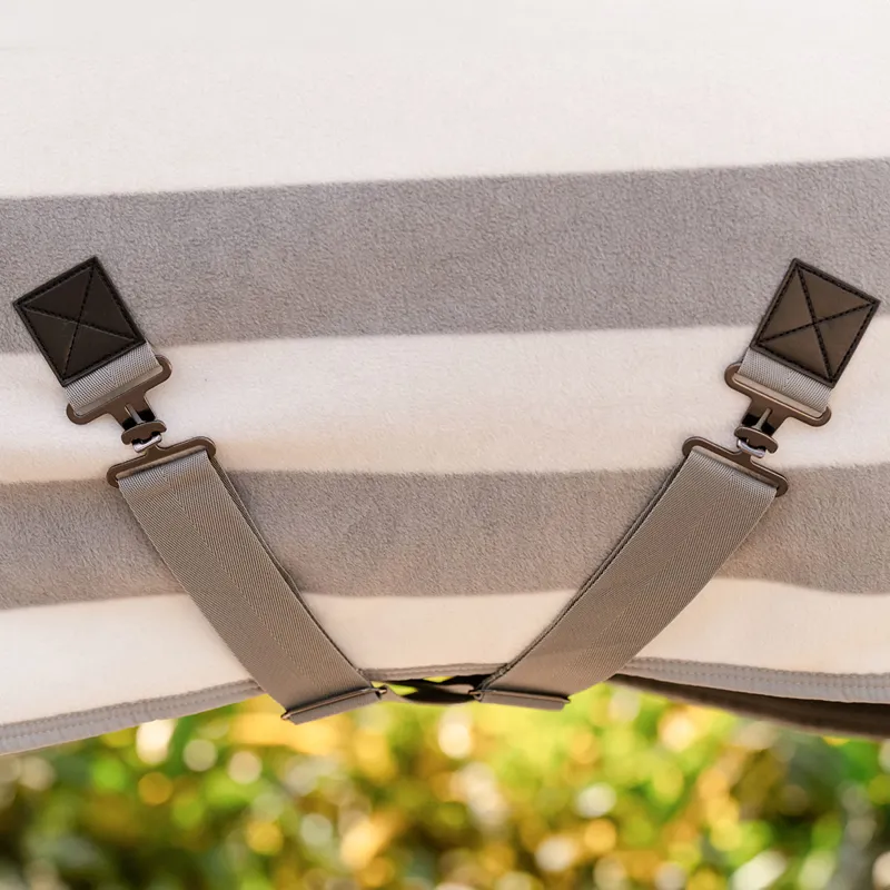 Horseware Newmarket Pony Fleece Cooler Rug - Witney/Charcoal-3