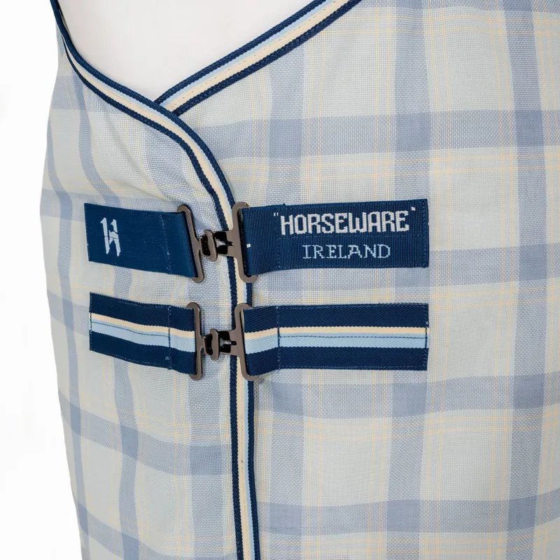 Horseware Newmarket Plus Detachable Neck Fly Sheet - Witney Navy-4